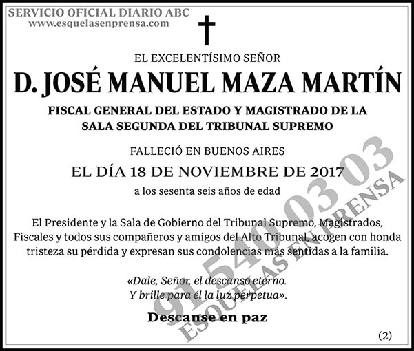 José Manuel Maza Martín